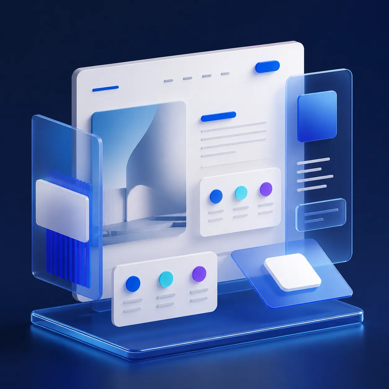 Modernes, professionelles Webdesign